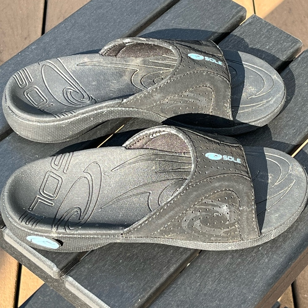 SOLE orthopedic slide sandals